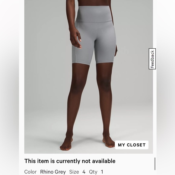 Lululemon align short with pockets - Picture 1 of 4
